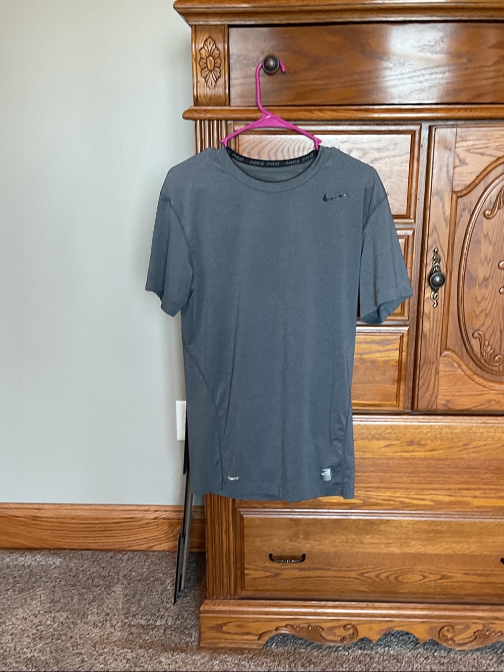 Nike Men’s Black Short Sleeve Dri-FIT Tee